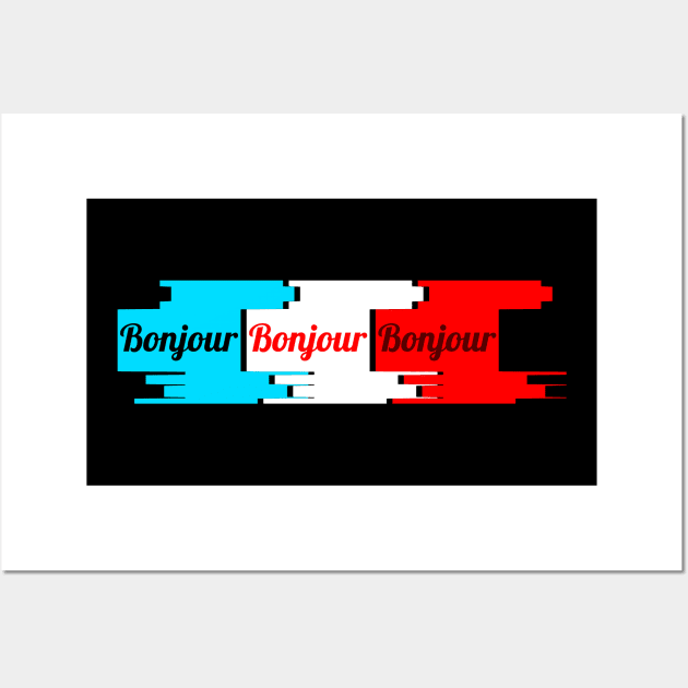 Bonjour Passes Wall Art by L'Appel du Vide Designs by Danielle Canonico